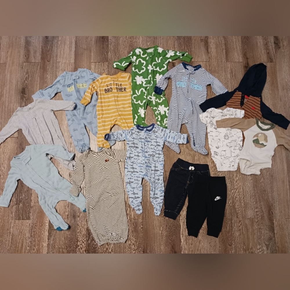 Baby Boy Clothes Bundle Lot Size 3-6M